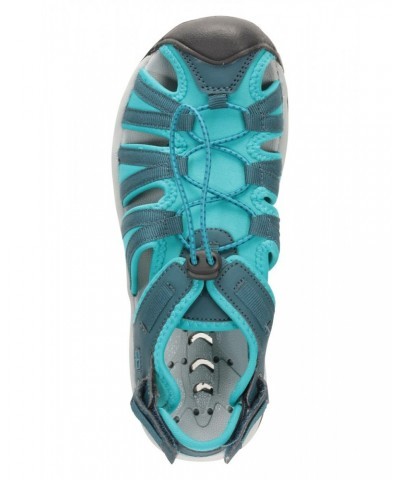 Womens Seaside Drainage Outsole Mountain Warehouse Shandals Teal $21.60 Footwear