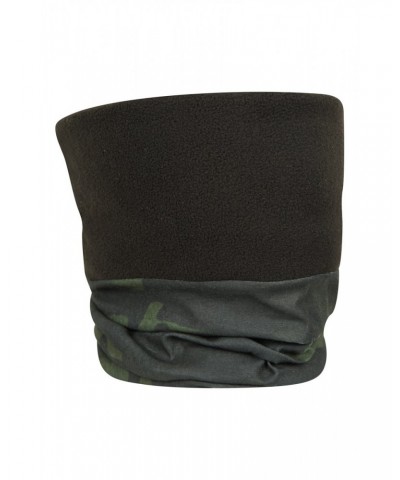 Patterned Mens Polar Fleece Headtube Khaki $9.17 Accessories