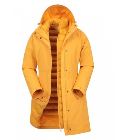 Alaskan Womens Long 3 in 1 Jacket Yellow $68.00 Jackets