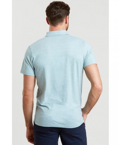 Bodmin Mens Polo Light Teal $11.43 Tops