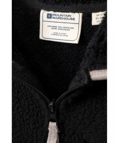 Sennen Womens Sherpa Lined Vest Black $22.39 Jackets