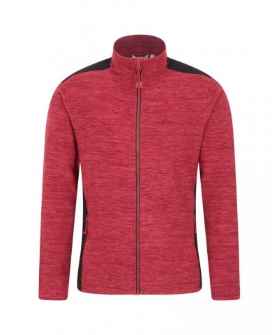 Selsey Mens Hybrid Fleece Burgundy $16.81 Fleece