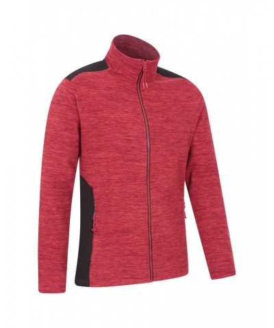 Selsey Mens Hybrid Fleece Burgundy $16.81 Fleece