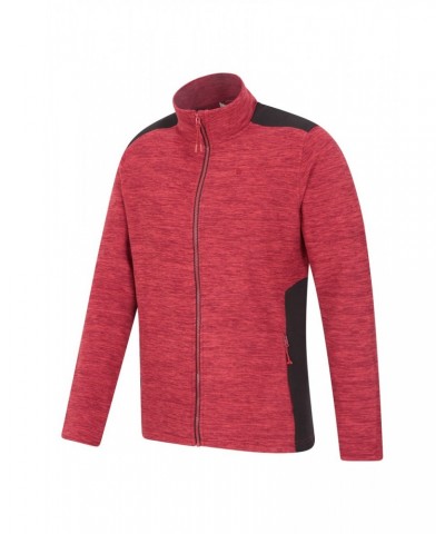 Selsey Mens Hybrid Fleece Burgundy $16.81 Fleece