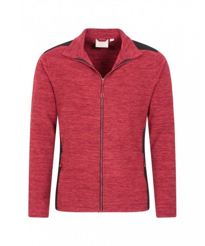 Selsey Mens Hybrid Fleece Burgundy $16.81 Fleece