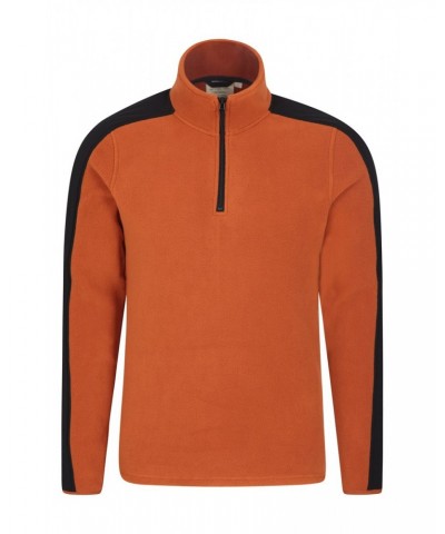 Relic Mens Recycled Fleece Top Mustard $17.48 Fleece