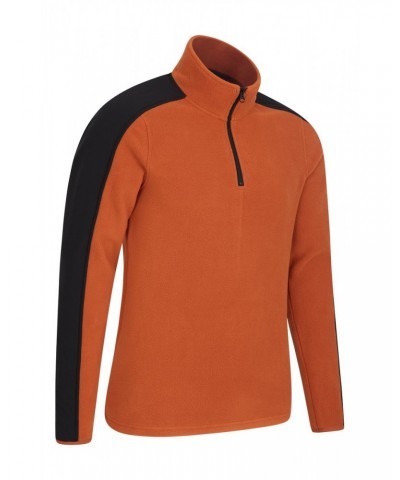 Relic Mens Recycled Fleece Top Mustard $17.48 Fleece