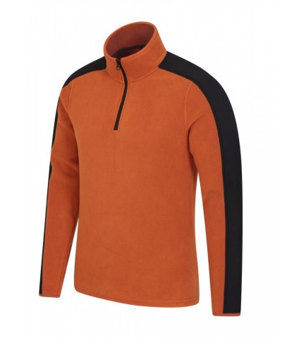 Relic Mens Recycled Fleece Top Mustard $17.48 Fleece