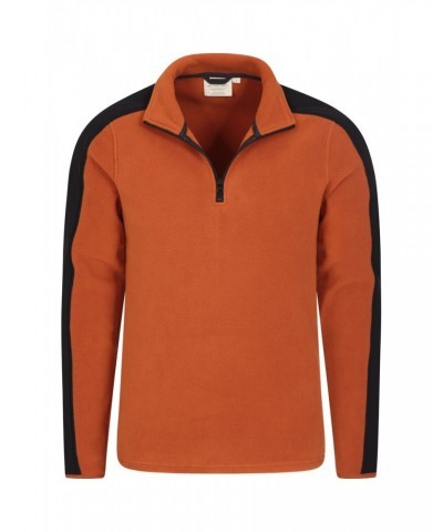 Relic Mens Recycled Fleece Top Mustard $17.48 Fleece