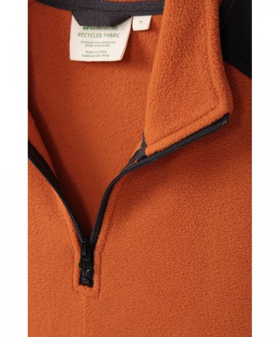 Relic Mens Recycled Fleece Top Mustard $17.48 Fleece