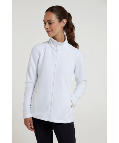 Sky Womens Full-Zip Fleece Jacket White $28.61 Fleece