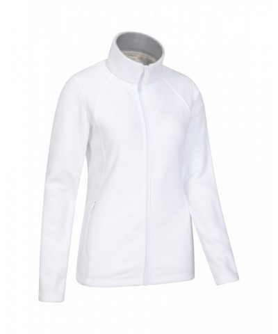 Sky Womens Full-Zip Fleece Jacket White $28.61 Fleece