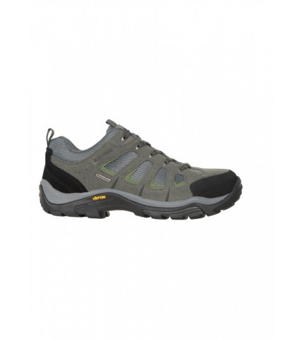 Field Extreme Mens Vibram Waterproof Hiking Shoes Grey $50.60 Footwear