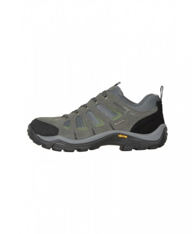 Field Extreme Mens Vibram Waterproof Hiking Shoes Grey $50.60 Footwear