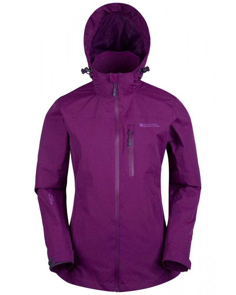 Rainforest Extreme Waterproof Womens Jacket Dark Purple $31.19 Jackets