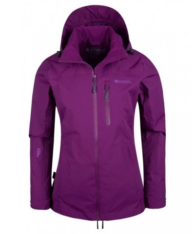 Rainforest Extreme Waterproof Womens Jacket Dark Purple $31.19 Jackets