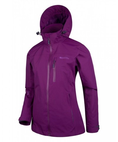 Rainforest Extreme Waterproof Womens Jacket Dark Purple $31.19 Jackets