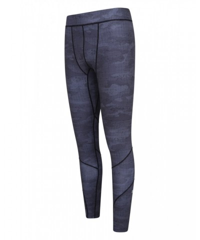 Mens Running Leggings Jet Black $13.53 Active