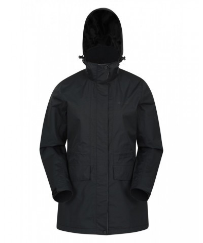 Glacial Extreme Womens Long Waterproof Jacket Black $29.40 Jackets