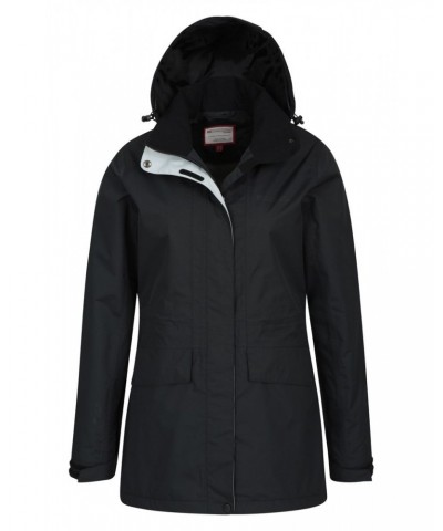 Glacial Extreme Womens Long Waterproof Jacket Black $29.40 Jackets