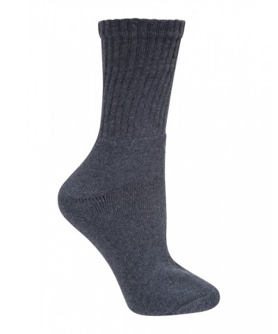 Outdoor Womens Mid-Calf Hiking Socks 3-Pack Pale Blue $11.79 Accessories