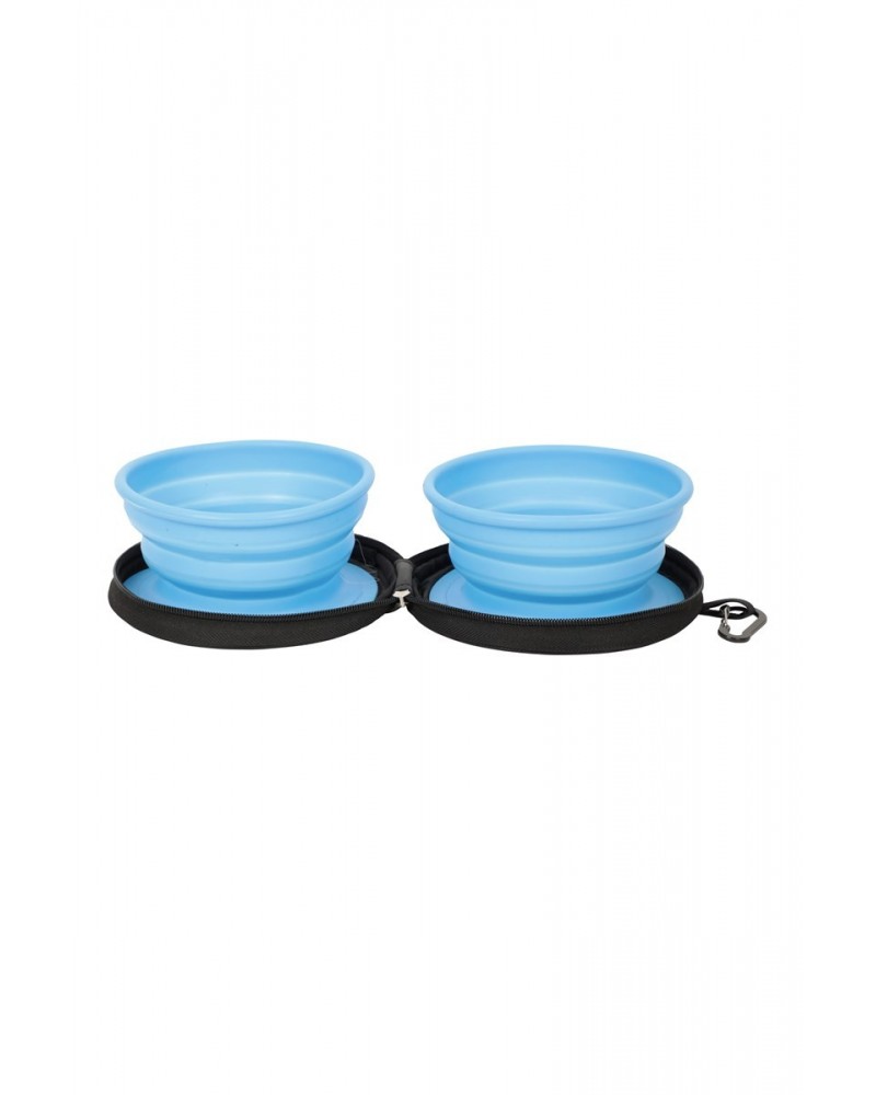 Double Folding Bowls Black $10.79 Pets