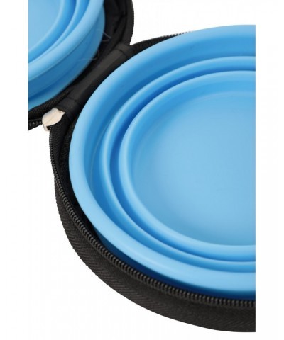 Double Folding Bowls Black $10.79 Pets