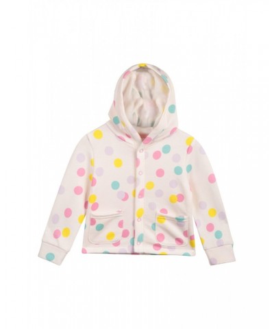 Baby Cozy Popper Fleece Jacket Light Pink $12.75 Babywear