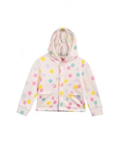 Baby Cozy Popper Fleece Jacket Light Pink $12.75 Babywear