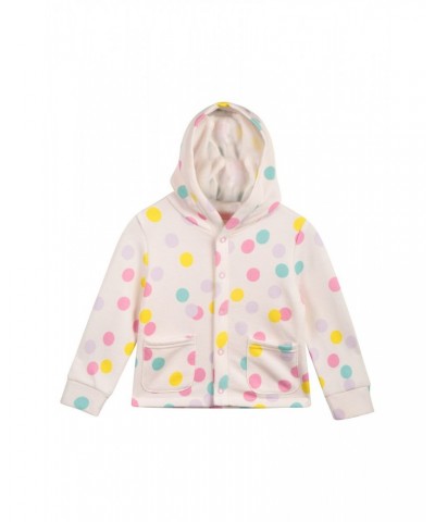 Baby Cozy Popper Fleece Jacket Light Pink $12.75 Babywear