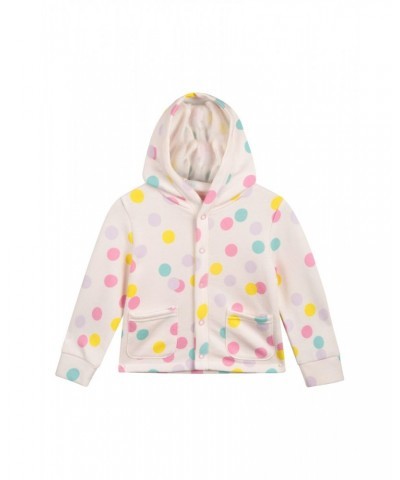 Baby Cozy Popper Fleece Jacket Light Pink $12.75 Babywear