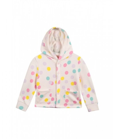 Baby Cozy Popper Fleece Jacket Light Pink $12.75 Babywear