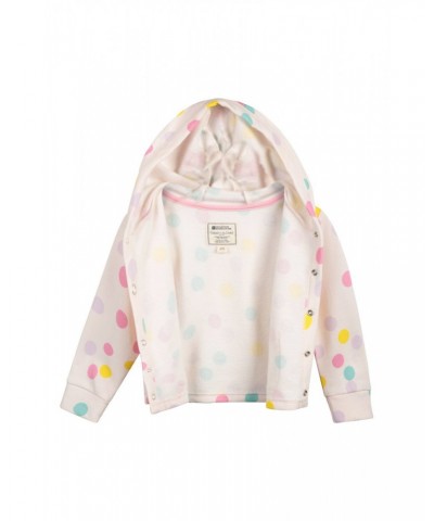 Baby Cozy Popper Fleece Jacket Light Pink $12.75 Babywear