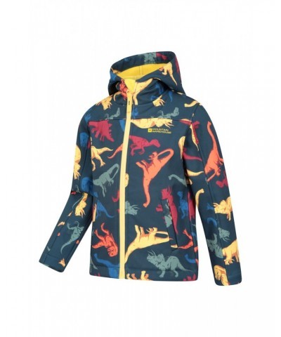 Exodus II Kids Printed Water-resistant Softshell Soft Yellow $17.81 Jackets