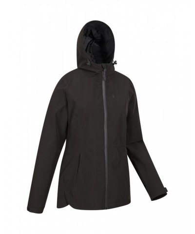 Vancouver Ultra-Lightweight Waterproof Womens Jacket Jet Black $25.79 Jackets