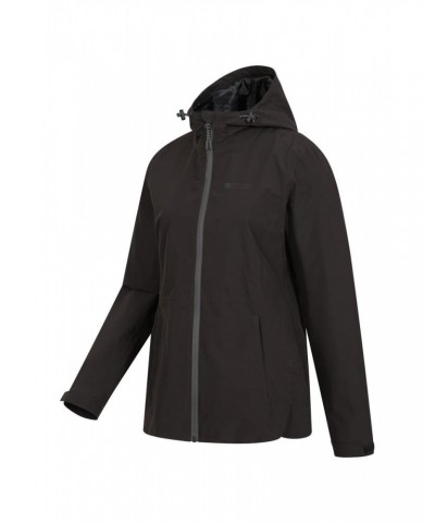 Vancouver Ultra-Lightweight Waterproof Womens Jacket Jet Black $25.79 Jackets