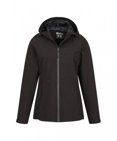 Vancouver Ultra-Lightweight Waterproof Womens Jacket Jet Black $25.79 Jackets