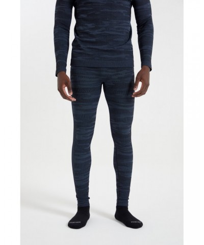 Alpine Camo Mens Seamless Pants Blue Camo $13.99 Pants