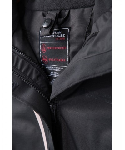 Bracken Melange Womens 3 in 1 Jacket Black $54.99 Jackets