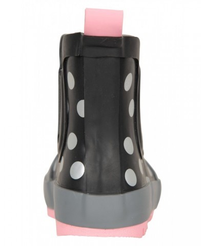 Kids Short Character Rain Boots Black $15.38 Footwear