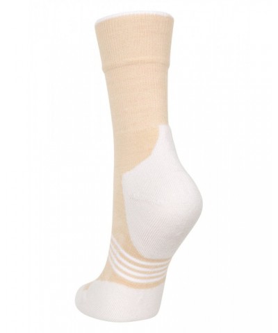 Lightweight Merino Womens Socks Beige $10.19 Accessories