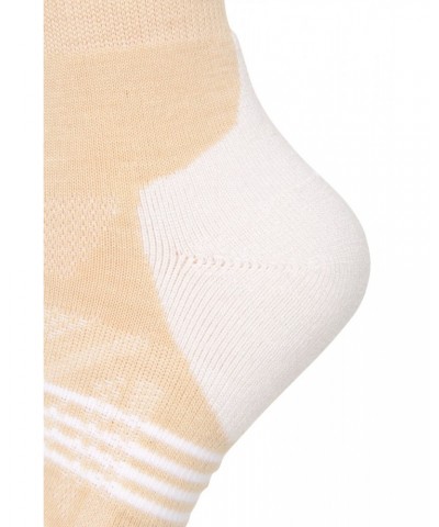 Lightweight Merino Womens Socks Beige $10.19 Accessories