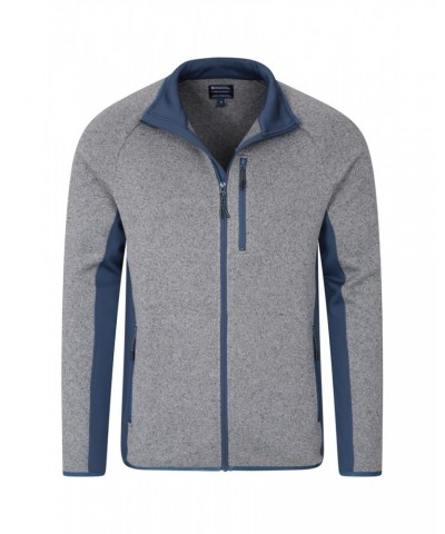 Treston Mens Full-Zip Fleece Jacket Charcoal $22.26 Fleece