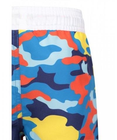 Wave Longer Length Kids Boardshorts Camouflage $11.72 Pants