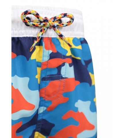 Wave Longer Length Kids Boardshorts Camouflage $11.72 Pants