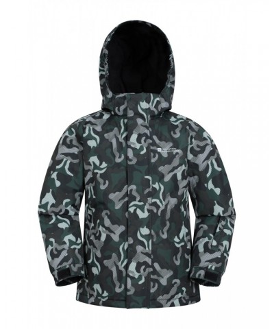 Kids Printed Ski Jacket & Pant Set Black $29.90 Jackets