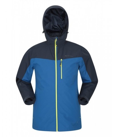 Brisk Extreme Mens Waterproof Jacket Two Tone Blue $36.90 Jackets