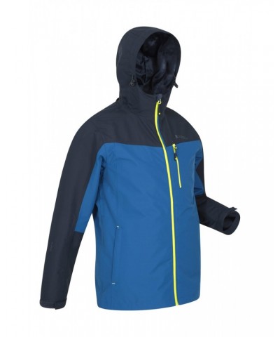 Brisk Extreme Mens Waterproof Jacket Two Tone Blue $36.90 Jackets