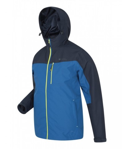 Brisk Extreme Mens Waterproof Jacket Two Tone Blue $36.90 Jackets