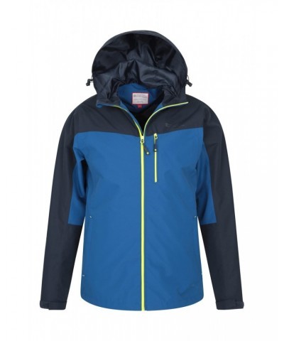 Brisk Extreme Mens Waterproof Jacket Two Tone Blue $36.90 Jackets